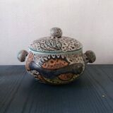 Vintage Vallauris ceramic tureen