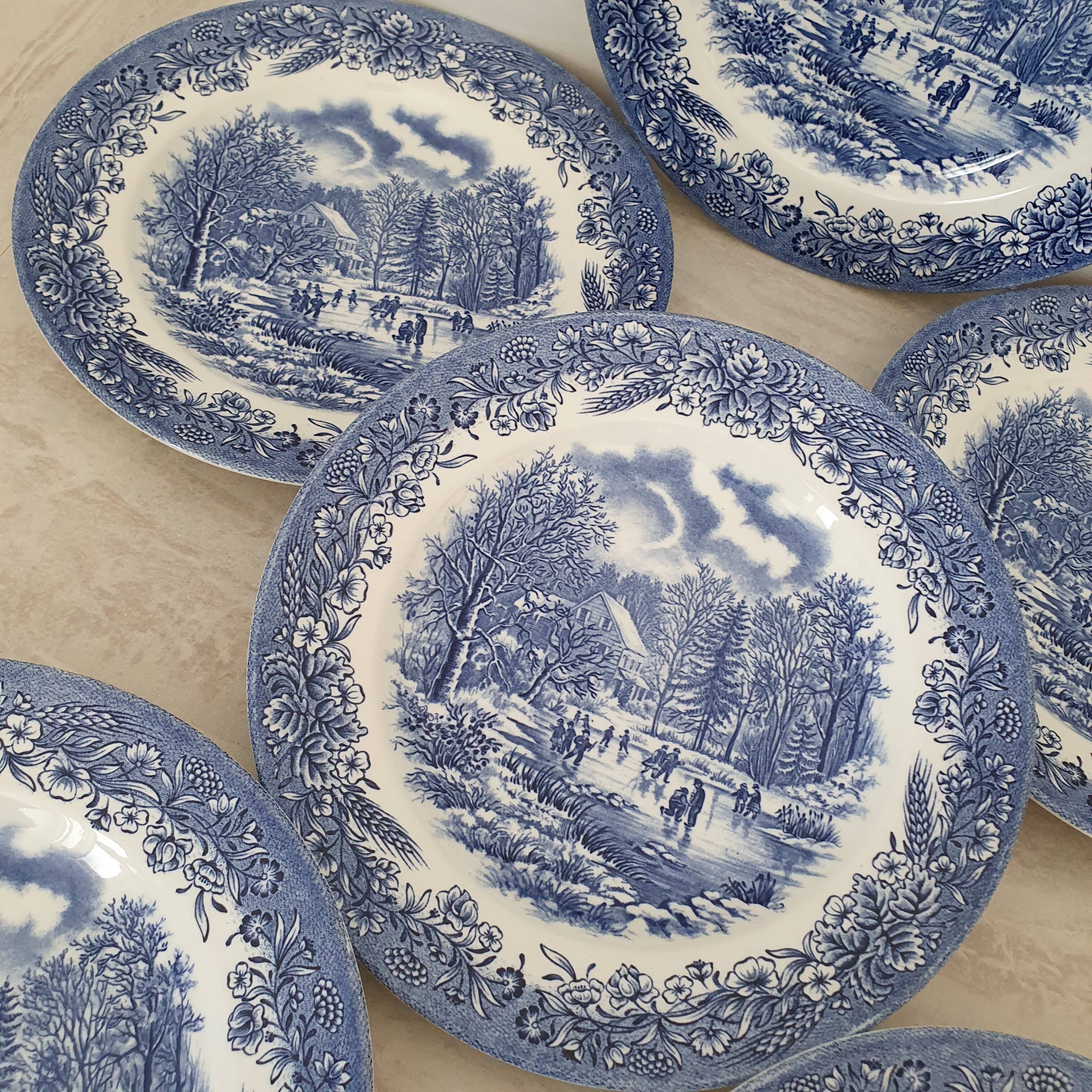 Churchill / English porcelain dessert plates