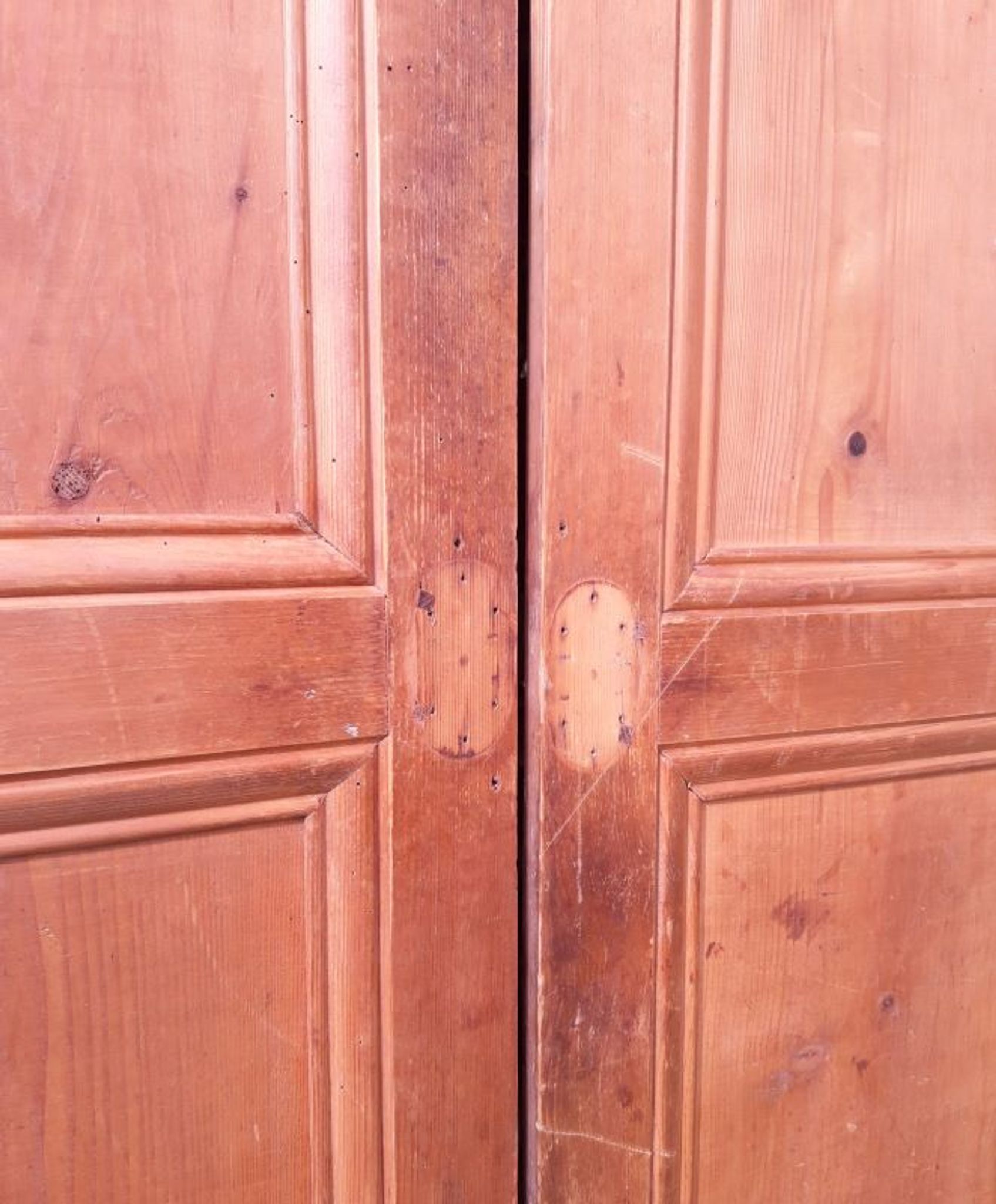 Paire de portes 248x129cm anciennes