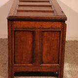 Coffre en chêne du 17° siècle anglais