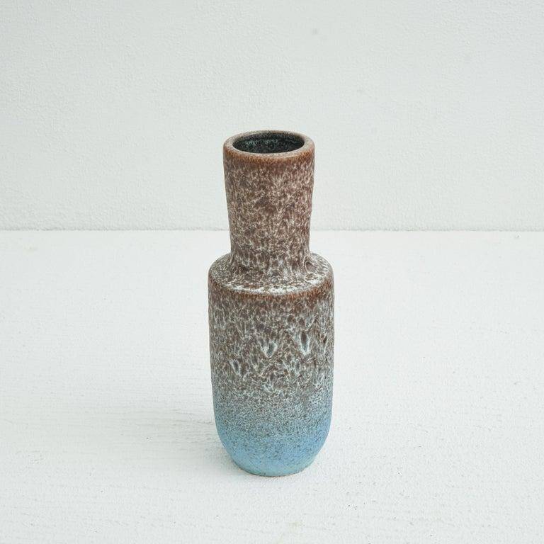 Glazed volcanic ceramic vase mid-century Steuler Keramik 1960