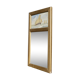 Mirror trumeau sailboat oil painting on wood