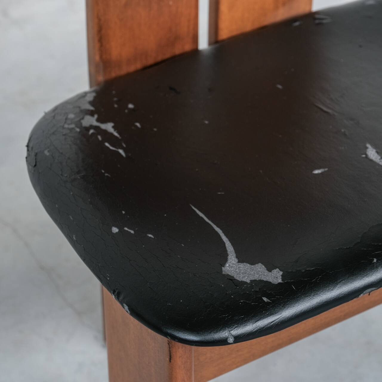 Set of Six 'Africa' Mid-Century Italian Dining Chairs by Scarpa