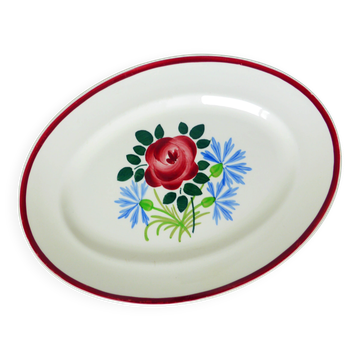 Plat de service oval HBCM modèle Gisèle 2008152