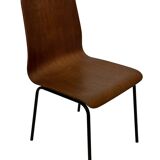 Vintage dining chair Friso Kramer for Auping 'Euroika' plywood design