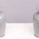 Set Large Chinese Handmade Antique ice Crack Glaze vases
