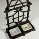 Faux bamboo coat rack cast iron ca. 1890