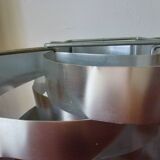 Uranus lamp by Max Sauze, aluminum creation from the 70s