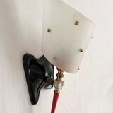 Pair of 50s-60s wall lights