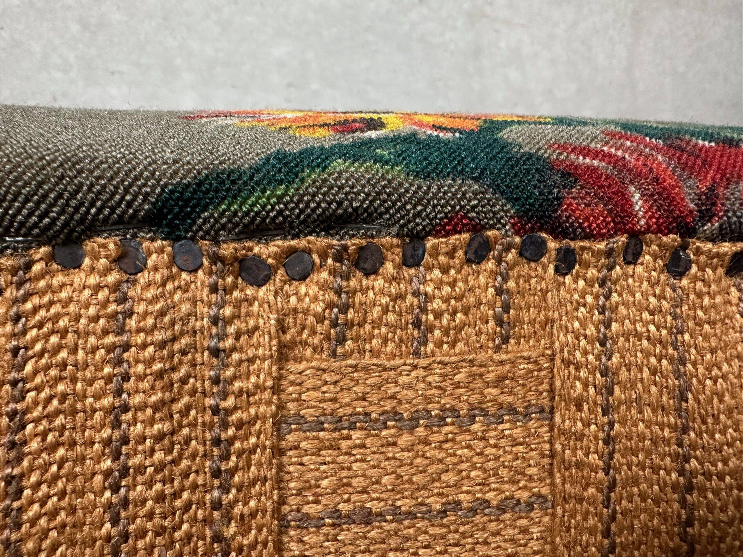 Fauteuil botanique vintage