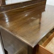 Coiffeuse anglaise en acajou début XXème