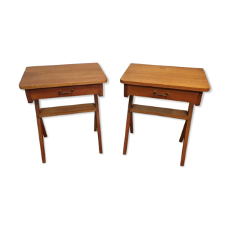 Scandinavian bedside tables