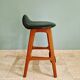 Scandinavian stool in solid teak, design by Erik Buch, Denmark, 1960.