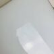 Lita 70s square opaline wall light, ceiling light
