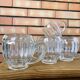 Set of 6 Portuguese vintage beer mugs