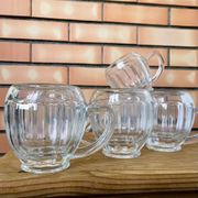 Set of 6 Portuguese vintage beer mugs