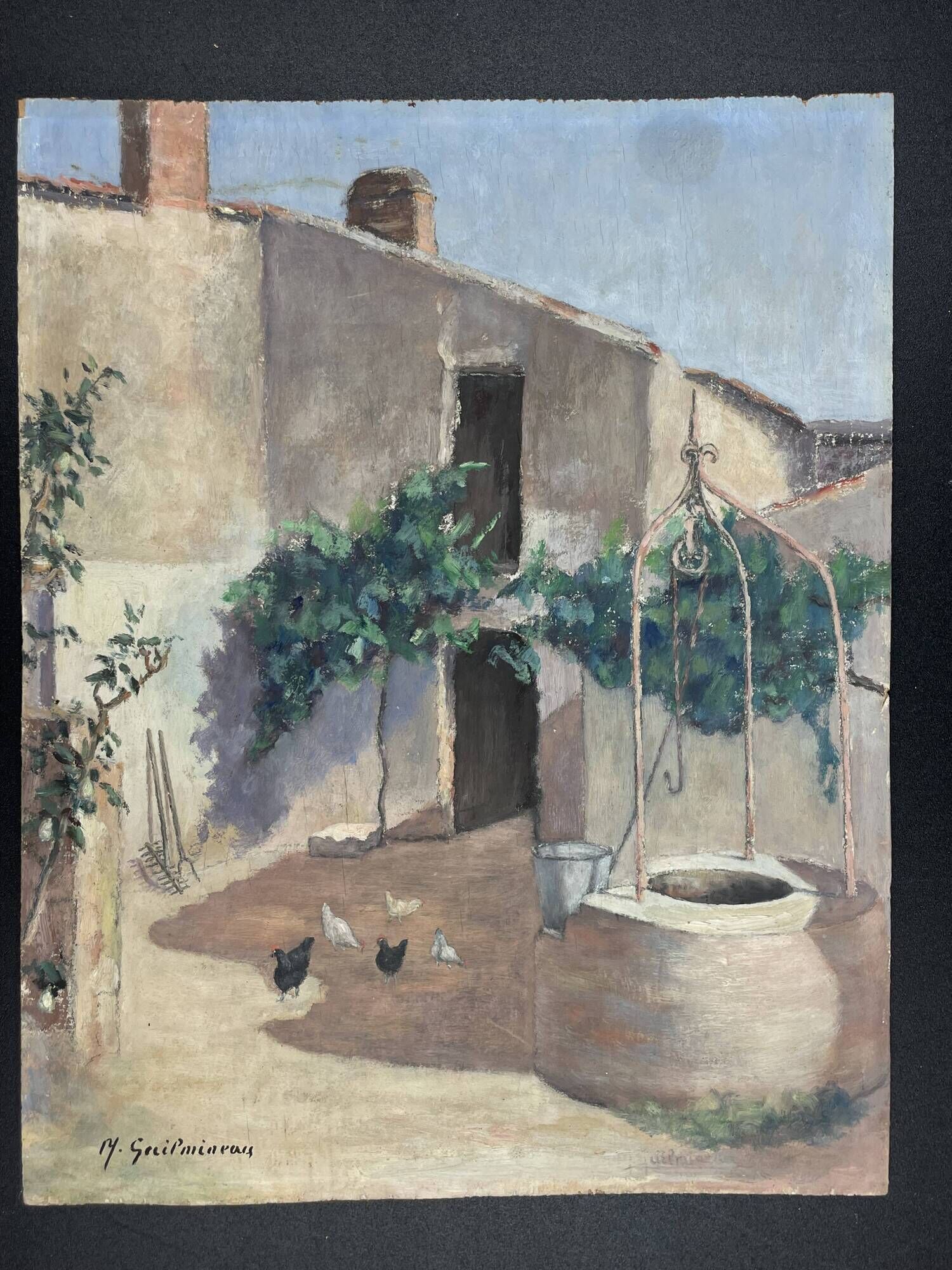 Table M. Guilmineau farmyard Vendée, Deux Sèvres, Venise verte, Coulon...
