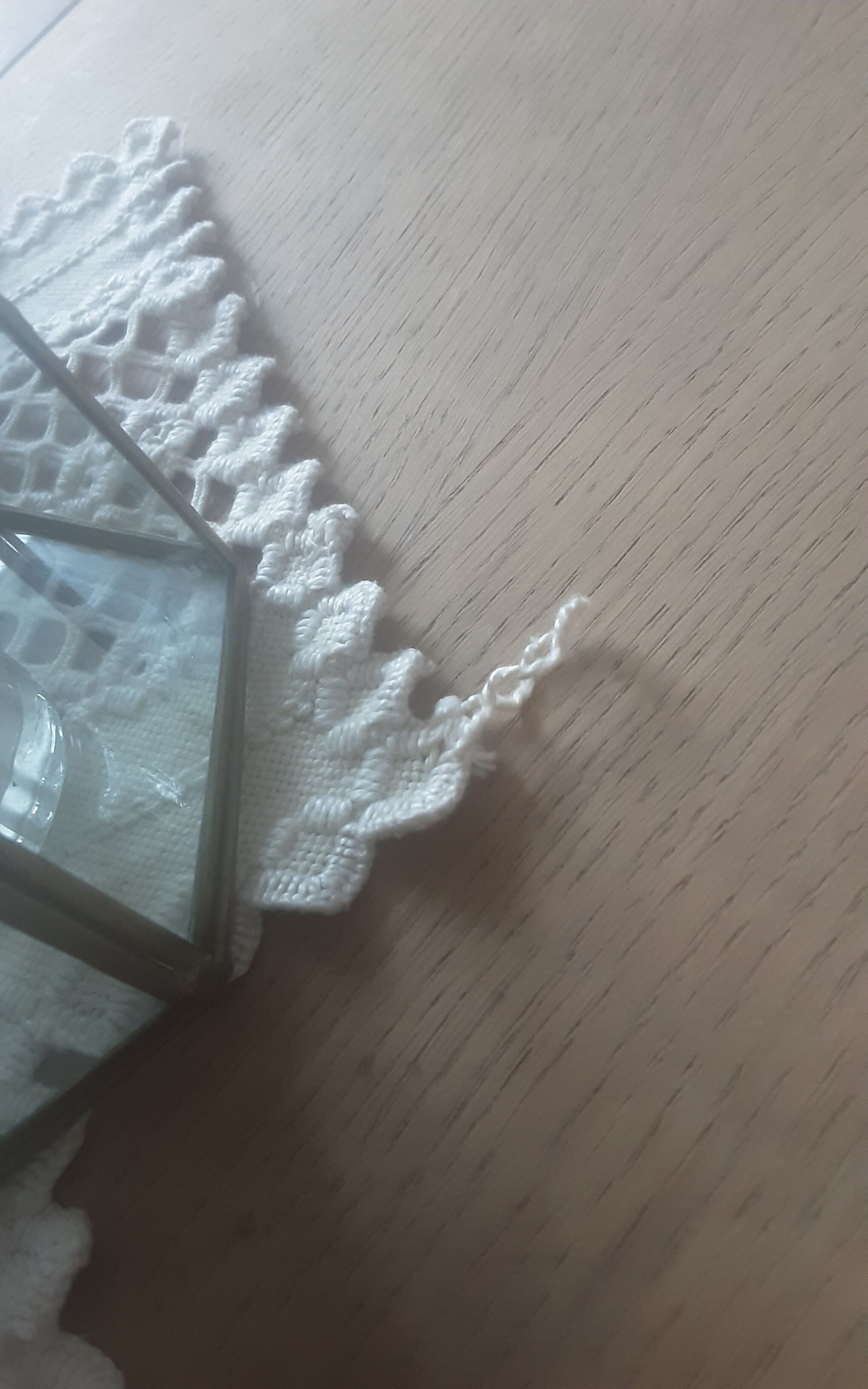 Thick old cotton placemat