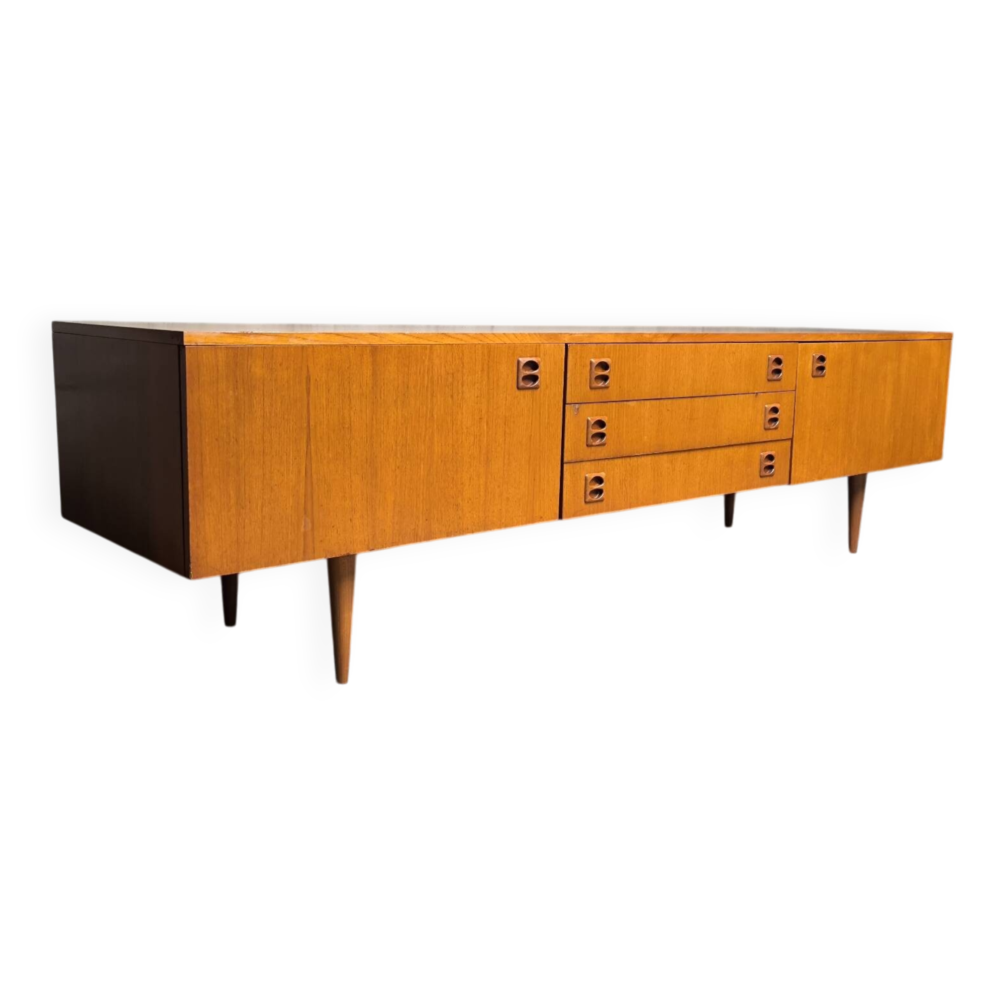 Vintage Scandinavian teak sideboard