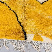 Beni Ouraine rug in natural wool, size 150 x 250 cm