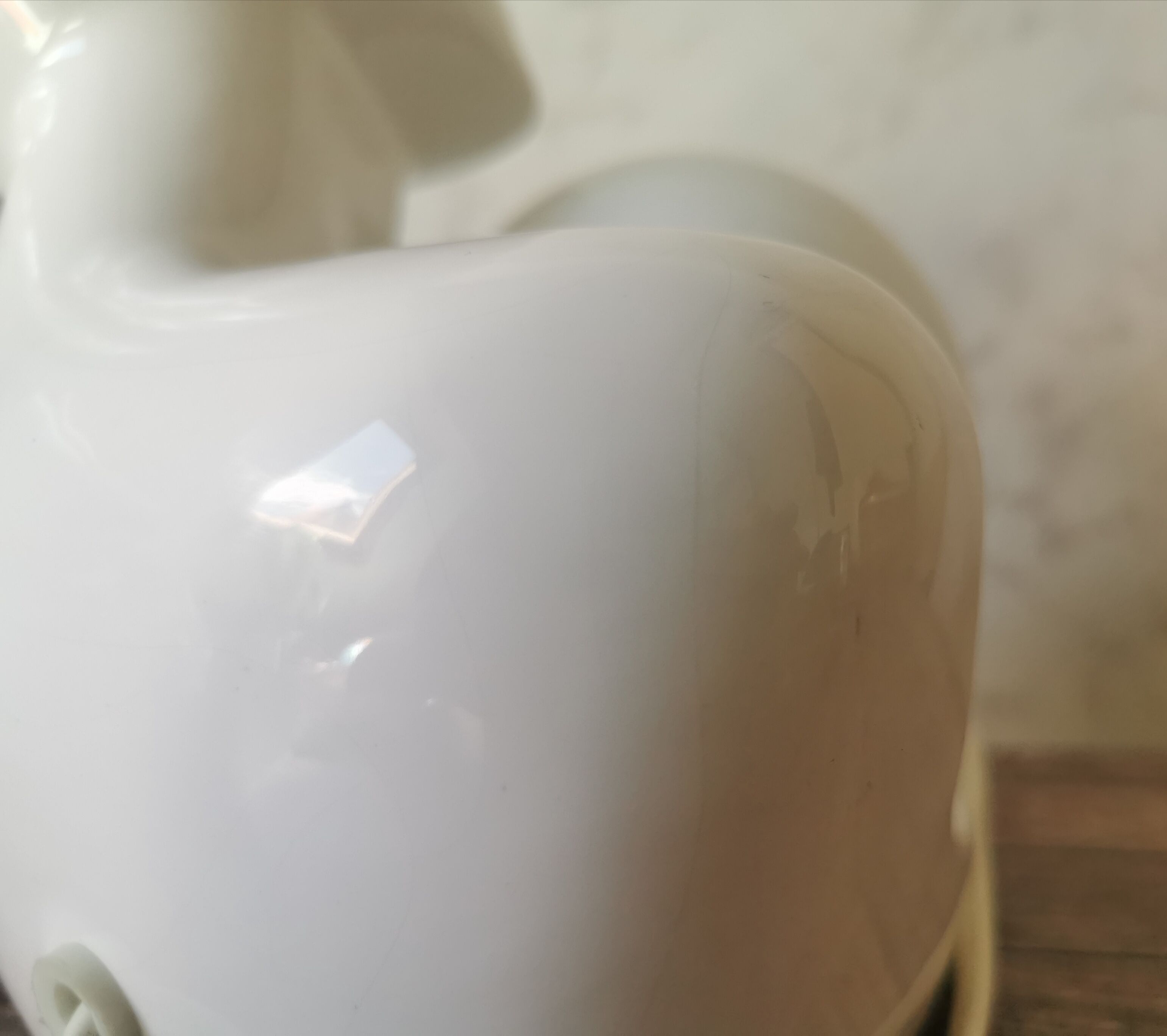 Women's lamp ceramic opal globe