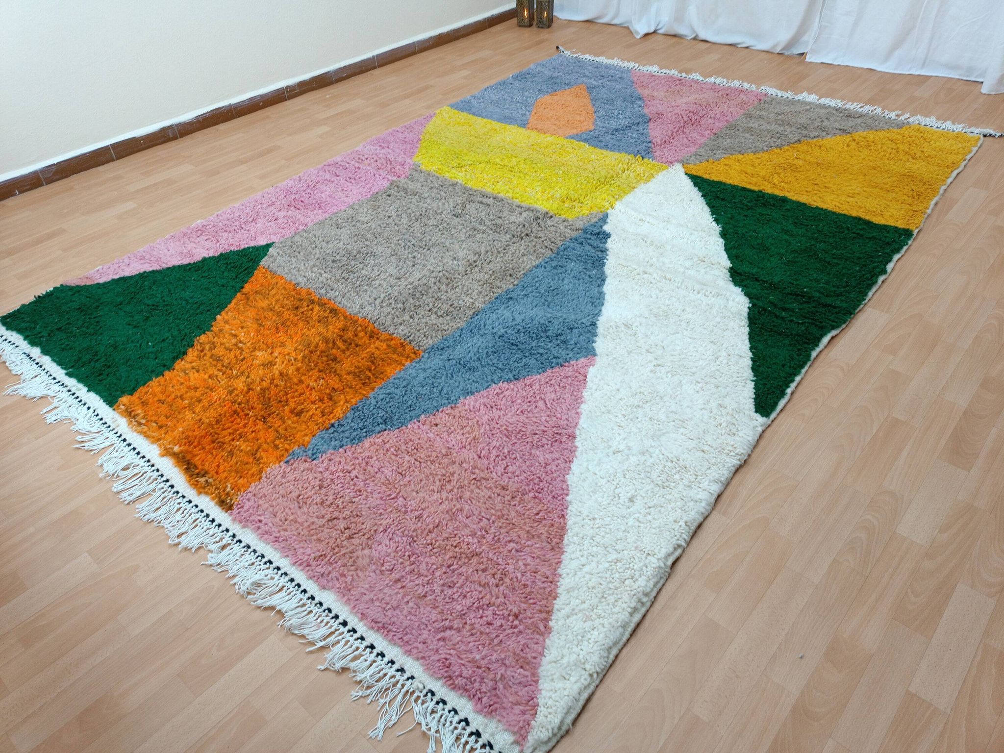 Tapis marocain authentique fait main 2.5x1.5 m