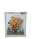 Oil on canvas flower