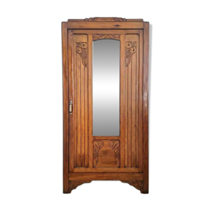 armoire art déco, bonnetière, - meuble