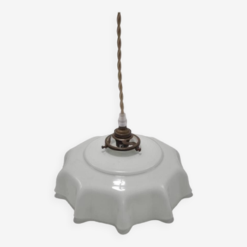 Opaline pendant light