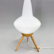 Midcentury Space Age Table Lamp "rocket" by ÚLUV, 1960s
