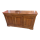 Cherry wood sideboard with 3 doors and 3 drawers