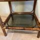 Rattan coffee table