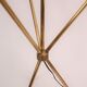 Brass tripod floor lamp Maison Jansen