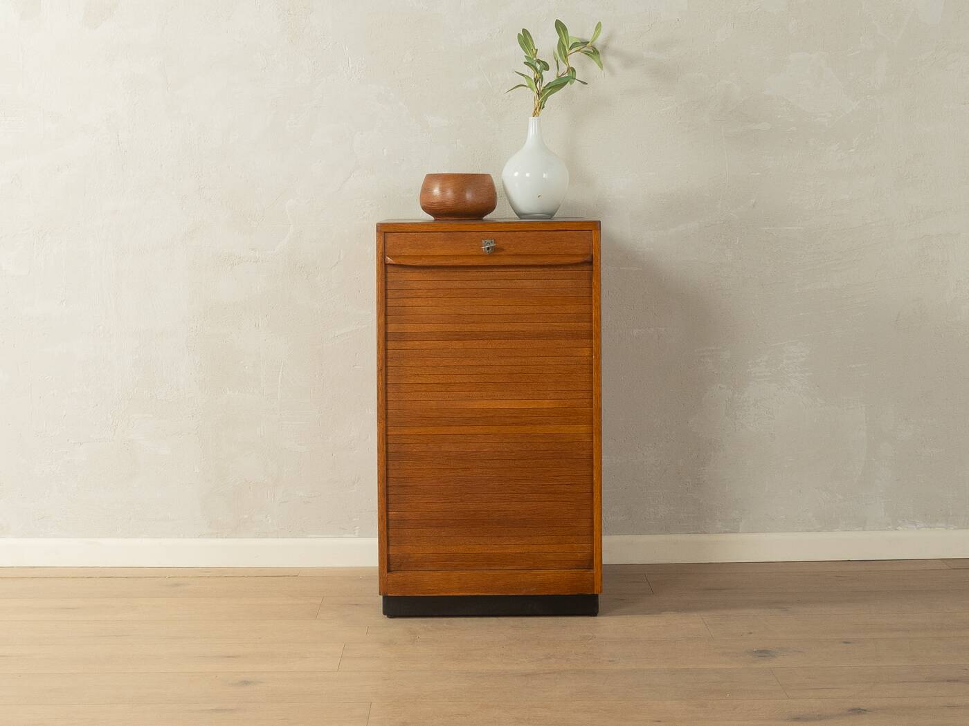 1960s tambour cabinet, Fortschritt, vintage