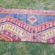 Vintage Turkish hallway rug 83x337 cm