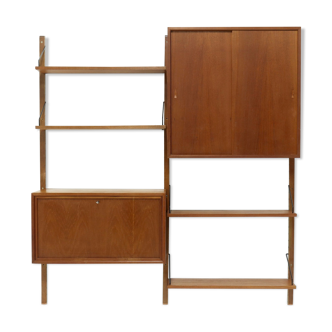 Royal system teak wall unit by Poul Cadovius for Cado Denmark, 1960's