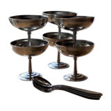 6 Letang Remy ice cream cups