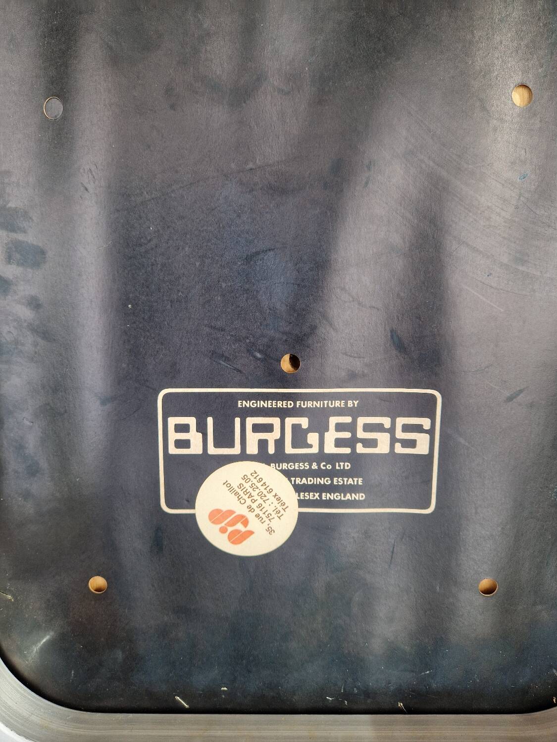 Burgess aluminum chair