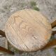 4 high bar stools in solid oak