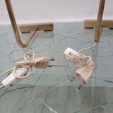 Articulated brass lamps France 1960s