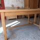 Renovated solid oak farmhouse table