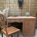 Solid oak Art Deco desk