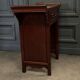 Console en bois de fer Chine ou Indochine début XXe incrustations nacre