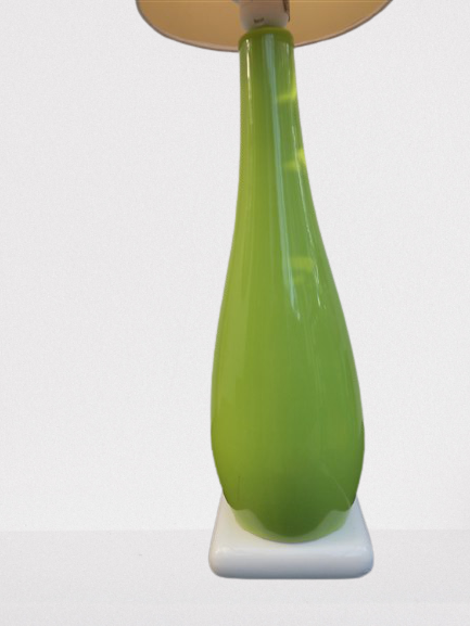 Green design lamp 1970