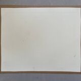 Old English engraving / court hunting