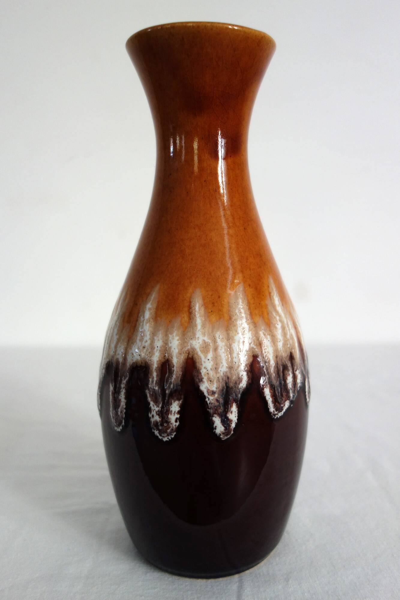 Fat Lava Bay Ceramic Vase, 1960s