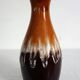 Fat Lava Bay Ceramic Vase, 1960s