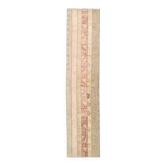 Vintage Light Brown Beige Persian Runner Rug, 70x316Cm