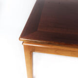 Coffee table in light mahogany of Danish design from the 1960s