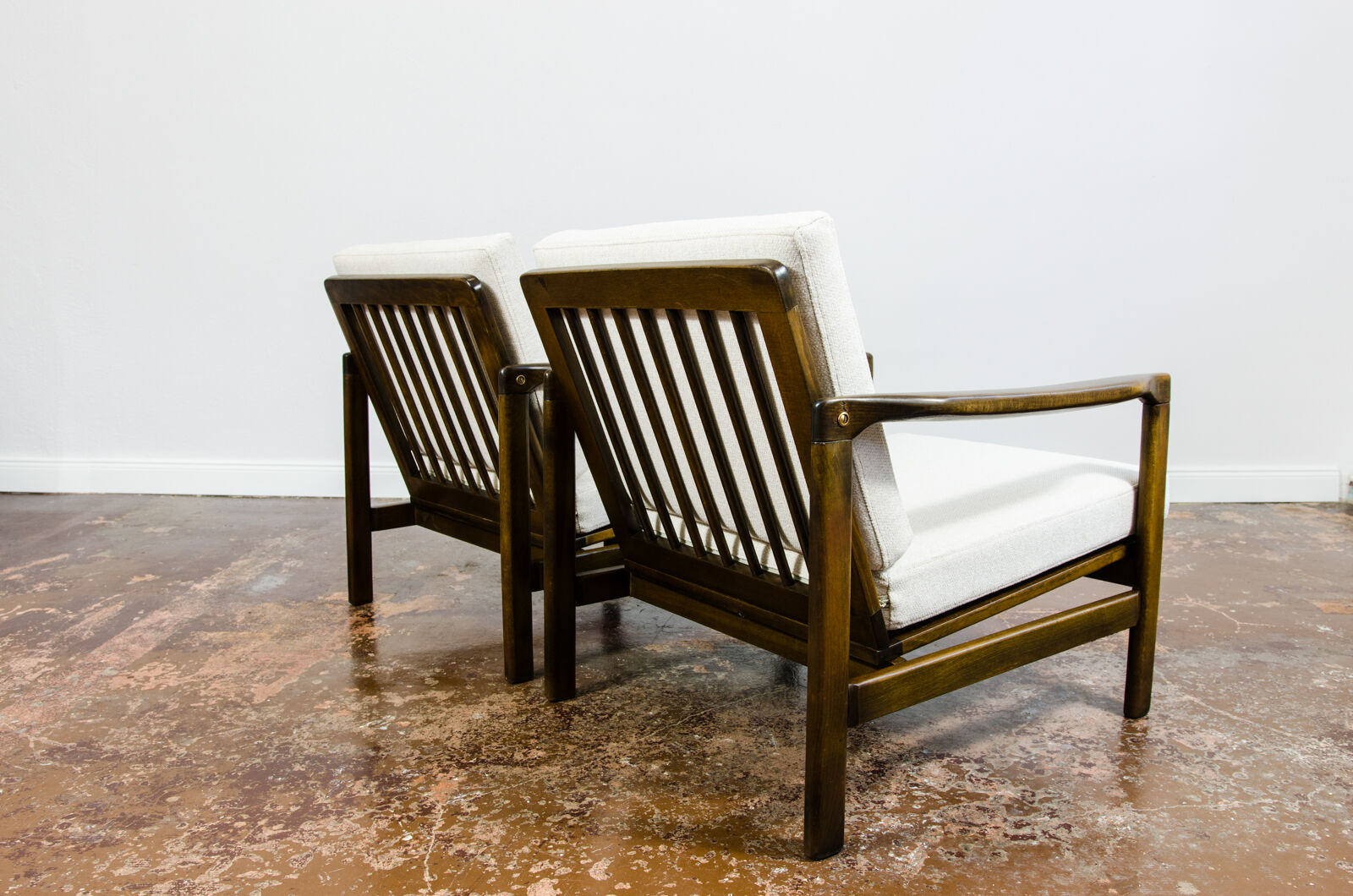Armchairs by Zenon Bączyk, 1960